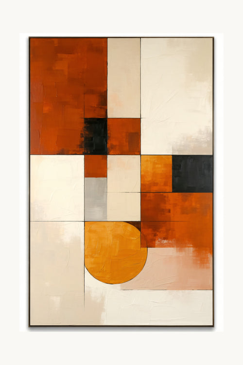 Warm Horizon — abstract wall art