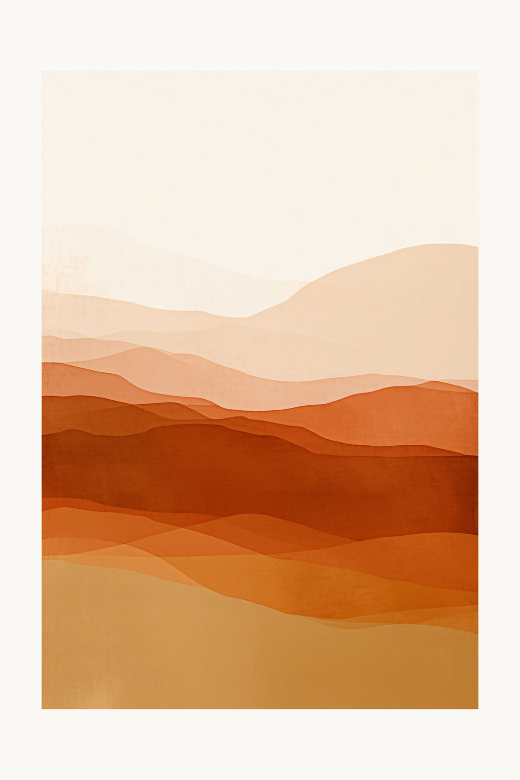 Desert Mirage — abstract wall art