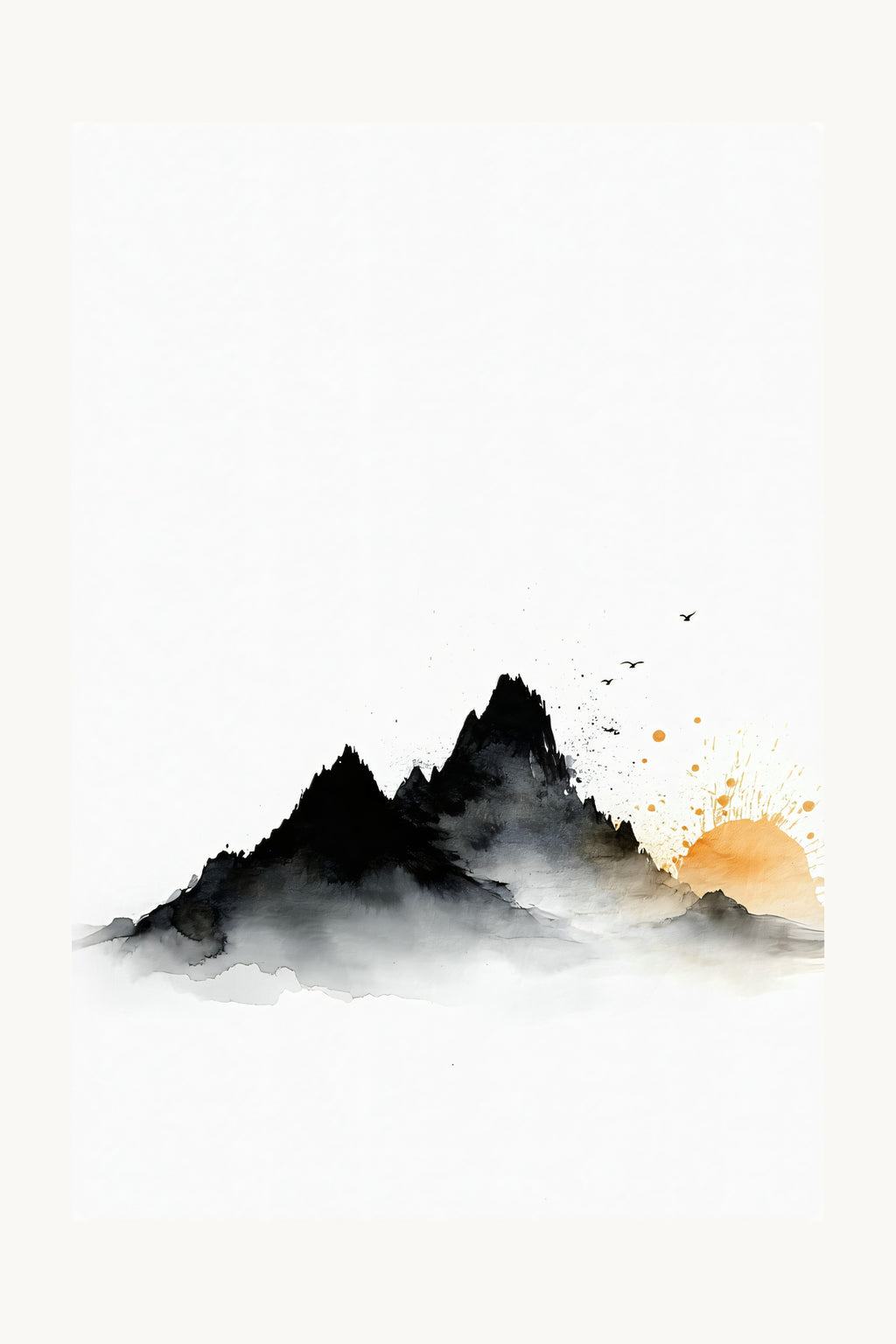 Single Stroke — abstract wall art